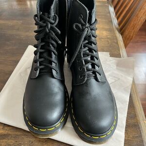 Dr. Martens 1460 Black Leather Combat Boot